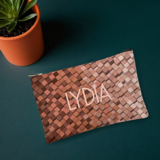 Personalisiertes Mocha-Mousse-Zubehör Beutel