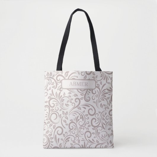 Personalisiertes modernes abstraktes Musterdesign Tasche (Vorderseite)