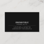 Personalisiertes modernes Berufliches Template Visitenkarte (Vorderseite)