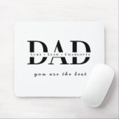 Personalisiertes modernes DAD-Mauspad Mousepad (Mit Mouse)