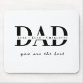 Personalisiertes modernes DAD-Mauspad Mousepad (Vorne)
