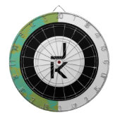 Personalisiertes, modernes Dart Board Dartscheibe (vorne)