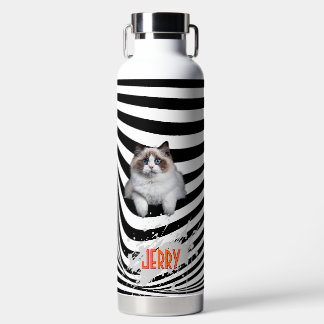 Personalisiertes modernes Design für Haustierliebh Trinkflasche
