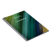Personalisiertes, modernes Design-SpiralNotebook Notizblock (Rechte Seite)