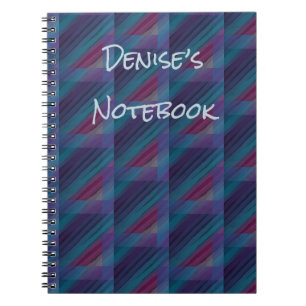 Personalisiertes, modernes Design-SpiralNotebook Notizblock