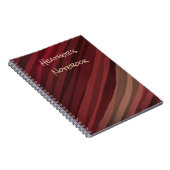 Personalisiertes, modernes Design-SpiralNotebook Notizblock (Rechte Seite)