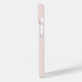 Personalisiertes, modernes Drehbuch Rosa Case-Mate iPhone Hülle (Rückseite / Links)