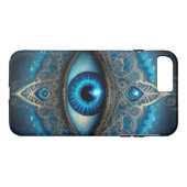 Personalisiertes modernes drittes Auge Case-Mate iPhone Hülle (Rückseite (Horizontal))