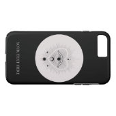 Personalisiertes modernes drittes Auge Case-Mate iPhone Hülle (Rückseite (Horizontal))