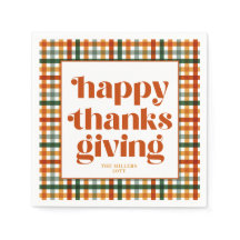 Personalisiertes modernes Erntedank