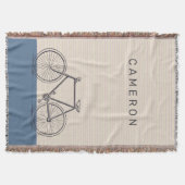 Personalisiertes modernes Fahrrad - Neutrales Fahr Decke (Vorderseite)