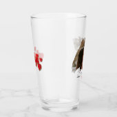 Personalisiertes modernes Foto Bierglas - Einmalig Glas (Rechts)