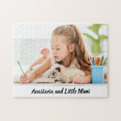 Personalisiertes modernes Foto Puzzle (Horizontal)