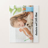 Personalisiertes modernes Foto Puzzle (Vertikal)