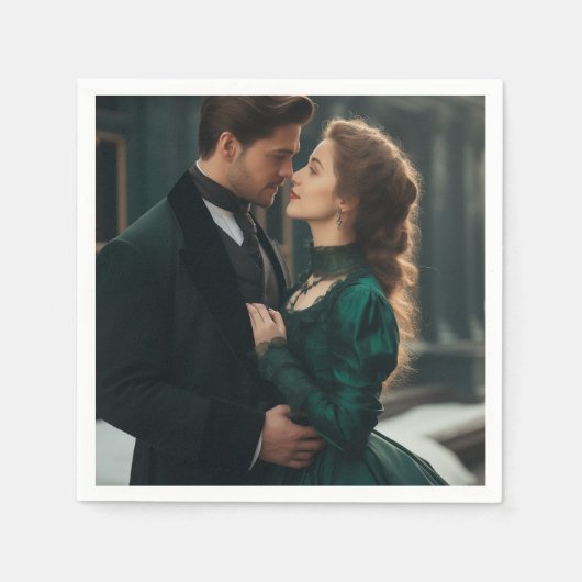 Personalisiertes, modernes Foto-Standard-Cocktailp Serviette (Vorderseite)