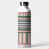 Personalisiertes modernes Muster Trinkflasche (links)