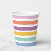 Personalisiertes, modernes Ostereier Party Pappbecher (Rückseite)