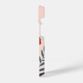 Personalisiertes Mohnblumen-Gehäuse iPhone Hülle (Linke Seite)