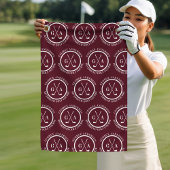 Personalisiertes Mongram-Geschenk für den Golfclub Golfhandtuch