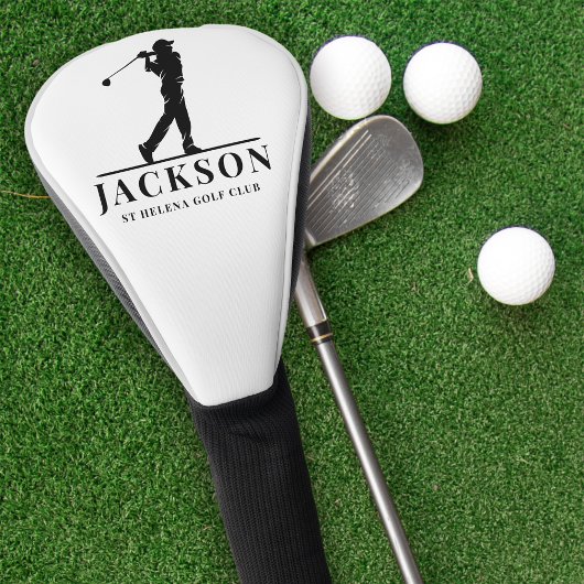 Personalisiertes Mongram Golf Swing Headcover