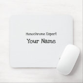 Personalisiertes Monochrome Expert Mousepad (Mit Mouse)