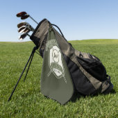 Personalisiertes Monografie-Design des Golfclubs Golfhandtuch (Gras)