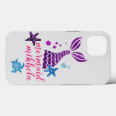 Personalisiertes Monogram iPhone Case, Individuell Case-Mate iPhone Hülle (Rückseite (Horizontal))