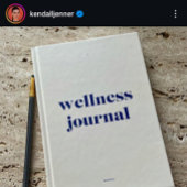 Personalisiertes Monogram Name Script Welljournal Notizblock