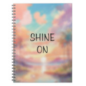 "Personalisiertes Monogram-Notebook Notizblock (Vorderseite)