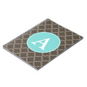 Personalisiertes Monogram School Office Notebook G Notizblock (Linke Seite)