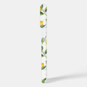 Personalisiertes Monogram Summer Lemons iPhone 16 Case-Mate iPhone Hülle (Rückseite / Links)