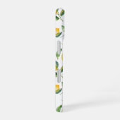 Personalisiertes Monogram Summer Lemons iPhone 16 Hülle (Rechte Seite)