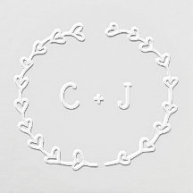 Personalisiertes Monogramm