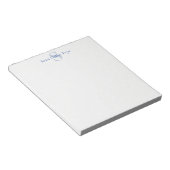 Personalisiertes Monogramm Anfangsbuchstabe Benutz Notizblock (angewinkelt)