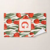 Personalisiertes Monogramm Badhandtuch Set (Handtuch)