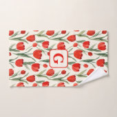 Personalisiertes Monogramm Badhandtuch Set (Handtuch)