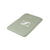 Personalisiertes Monogramm Bath Mat Badematte (Schrägansicht)