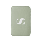 Personalisiertes Monogramm Bath Mat Badematte (Vorderseite Vertikal)