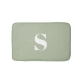 Personalisiertes Monogramm Bath Mat Badematte (Vorderseite)