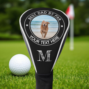 Personalisiertes Monogramm Bester Vater Von Par Hu Golf Headcover
