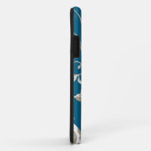 Personalisiertes Monogramm, blühende Rebe Case-Mate iPhone Hülle (Hinten/Rechts)