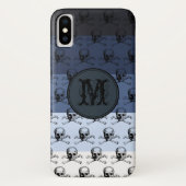Personalisiertes Monogramm Case-Mate iPhone Hülle (Rückseite)