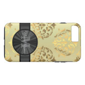 Personalisiertes Monogramm Case-Mate iPhone Hülle (Rückseite (Horizontal))