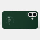 Personalisiertes Monogramm Case-Mate iPhone-Hülle iPhone Hülle (Rückseite (Horizontal))