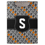 Personalisiertes Monogramm des Klemmbrett (Vorderseite)