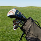 Personalisiertes Monogramm eines benutzerdefiniert Golf Headcover (In SItu)