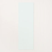 Personalisiertes Monogramm Eleganlinien Schwarzer  Yogamatte (Rückseite)