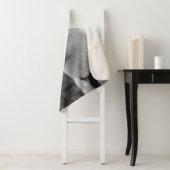 Personalisiertes Monogramm Elegantes Dog Pet Foto Sherpadecke (Beispiel)