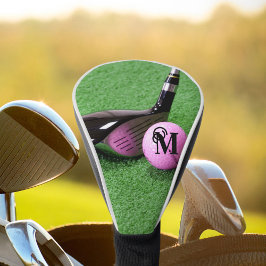 Personalisiertes Monogramm Extravagantes Script Ro Golf Headcover