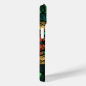 Personalisiertes Monogramm Festgläser Weihnachten Case-Mate iPhone Hülle (Rückseite / Rechts)